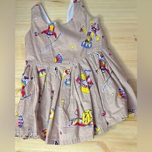 Liboosha Handmade Circus/Ring leader Dress. Size 12/18 Month. Great Condition.